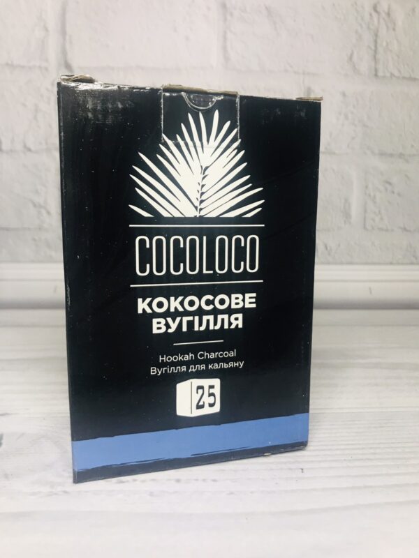 Уголь кокосовый Cocoloco 1кг/72шт - В Коробке (Коколоко облако) Уголь кокосовый Cocoloco 1кг/72шт - В Коробке (Коколоко облако) - 3