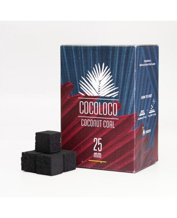 Уголь кокосовый Cocoloco 1кг/72шт - В Коробке (Коколоко облако) Уголь кокосовый Cocoloco 1кг/72шт - В Коробке (Коколоко облако) - 2