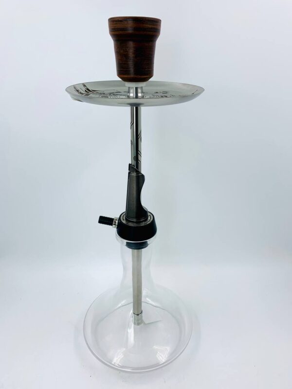 Кальян Doubletoke Naked - Dark Chrome Кальян Doubletoke Naked - Dark Chrome - 2