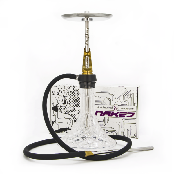 Кальян Doubletoke Naked - Deep Gold Кальян Doubletoke Naked - Deep Gold - 1