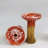 Чаша для кальяна 2×2 Hookah Medium – Оранжевая