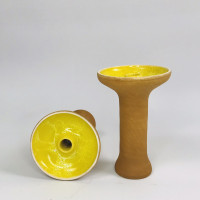 Чаша для кальяна 2×2 Hookah Mono – Желтая