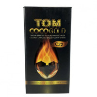 Уголь кокосовый Tom COCO Gold 1кг/96шт - В Коробке (Том кокоча) Уголь кокосовый Tom COCO Gold 1кг/96шт - В Коробке (Том кокоча) - 1