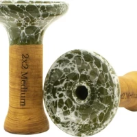 Чаша для кальяна 2×2 Hookah Medium – Хаки