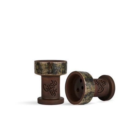 Чаша для кальяна Gusto Bowls Rook - Brown Чаша для кальяна Gusto Bowls Rook - Brown - 1