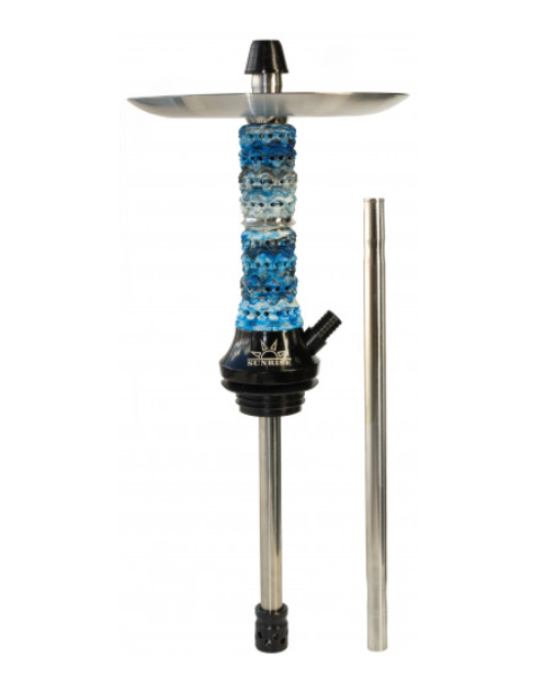 Шахта Sunrise Hookah Windskull Stone - Blue Wave (Синий) Шахта Sunrise Hookah Windskull Stone - Blue Wave (Синий) - 1