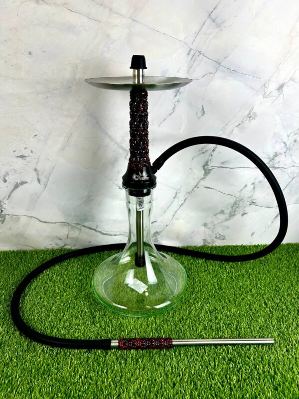 Кальян Sunrise Hookah Windskull Stone - Inferno (красный) Кальян Sunrise Hookah Windskull Stone - Inferno (красный) - 1