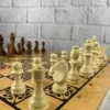 Настольная игра 3 в 1 Шахматы. Шашки. Нарды. 50х50см. Большие фигуры Настольная игра 3 в 1 Шахматы. Шашки. Нарды. 50х50см. Большие фигуры - 6