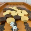 Нарды дерево с изображением Башни, 63х63 см+шахматы 3в1 Нарды дерево с изображением Башни, 63х63 см+шахматы 3в1 - 9