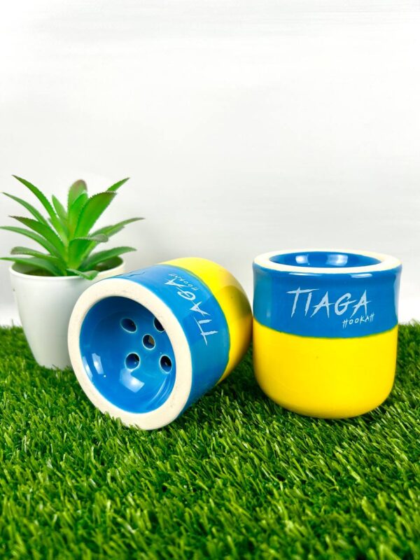 Чаша Tiaga - Blue Yellow (Сине-желтая) Чаша Tiaga - Blue Yellow (Сине-желтая) - 1