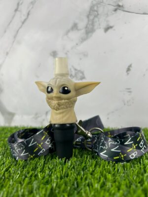Персональный мундштук ручной работы Vibe Hookah - Grogu (Йода)