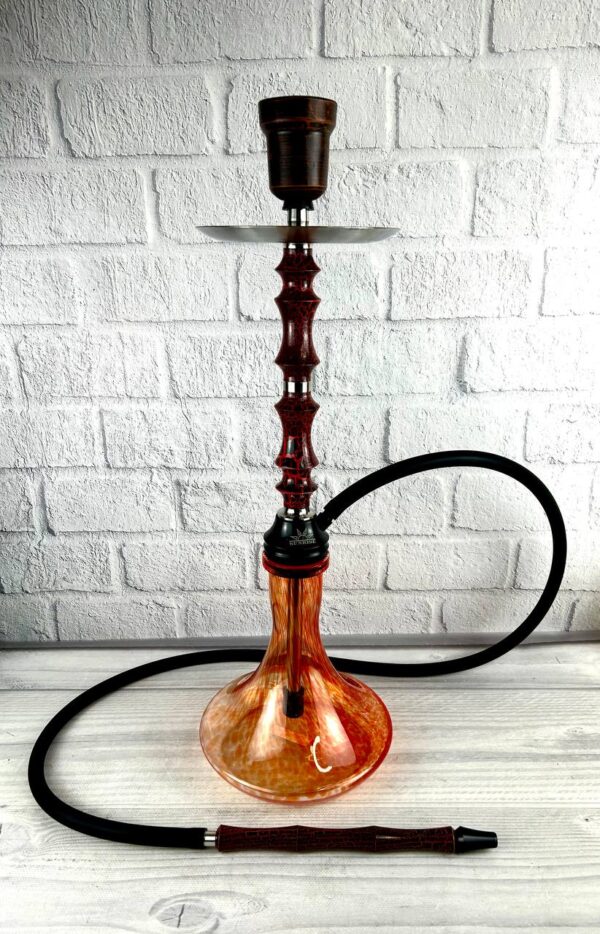 Кальян Sunrise Hookah Classic Wood Crack - Red Кальян Sunrise Hookah Classic Wood Crack - Red - 1