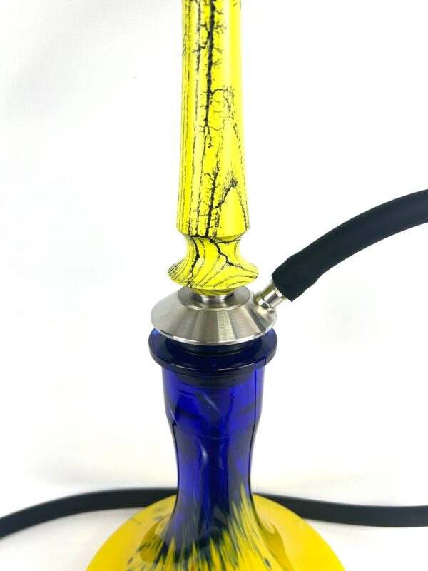 Качественный украинский кальян с нержавеющей стали Tiaga Hookah Planets - Saturn + стильная чаша Tiaga + калауд лотос + персональй мундштук Качественный украинский кальян с нержавеющей стали Tiaga Hookah Planets - Saturn + стильная чаша Tiaga + калауд лотос + персональй мундштук - 4