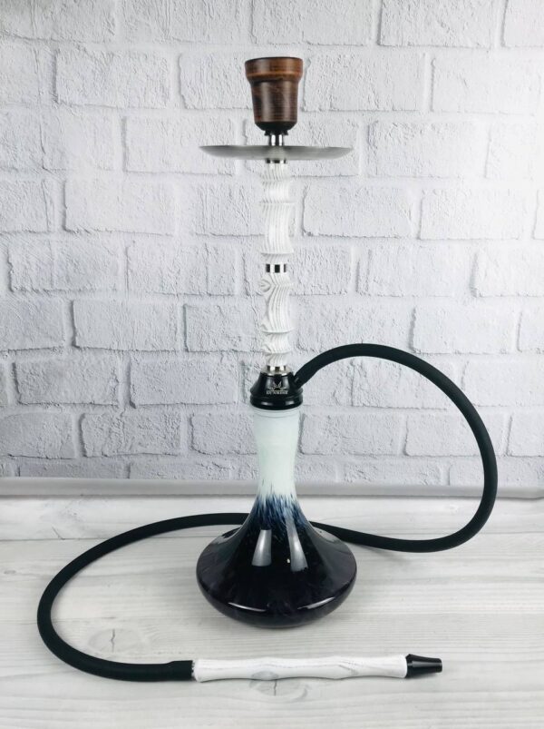 Кальян Sunrise Hookah Classic Wood Crack - White - 1