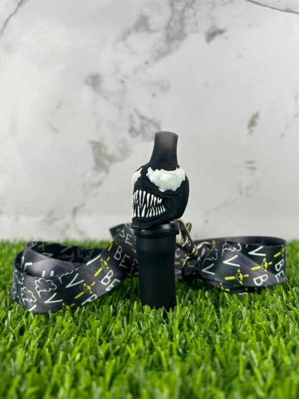 Персональный мундштук ручной работы Vibe Hookah - Grogu (Йода) Персональный мундштук ручной работы Vibe Hookah - Grogu (Йода) - 1