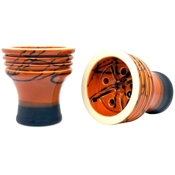 Чаша для кальяну Sweet Bowls - Unika Glaze Orange Чаша для кальяну Sweet Bowls - Unika Glaze Orange - 1