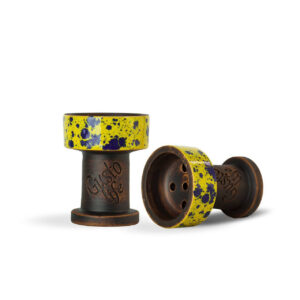 Чаша для кальяна Gusto Bowls Rook - Yellow blue