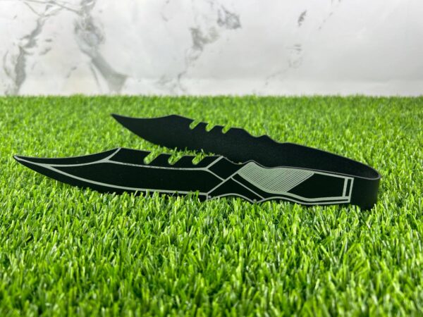 Щипцы KNIFE Black для кальяна - 2