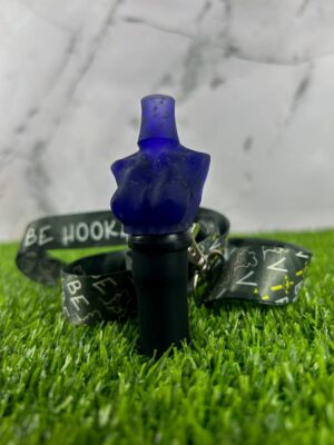Персональный мундштук ручной работы Vibe Hookah - Tits Violet flowers