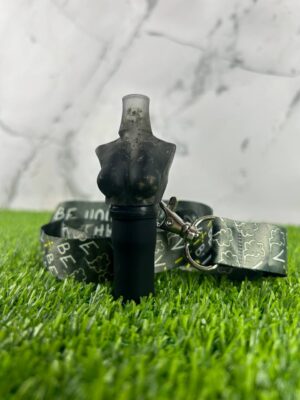 Персональный мундштук ручной работы Vibe Hookah - Tits Total Black