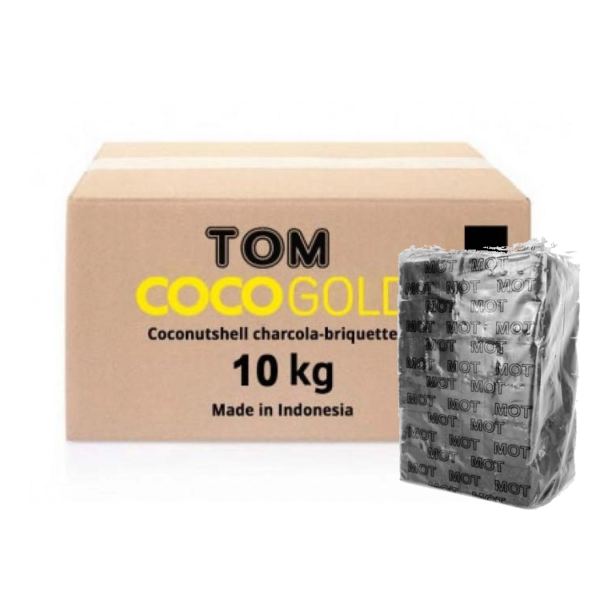 Вугілля кокосове Tom COCO Yellow (Том кокоча) 1кг/72шт - Без Коробки 10 кг ОПТ Вугілля кокосове Tom COCO Yellow (Том кокоча) 1кг/72шт - Без Коробки 10 кг ОПТ - 1