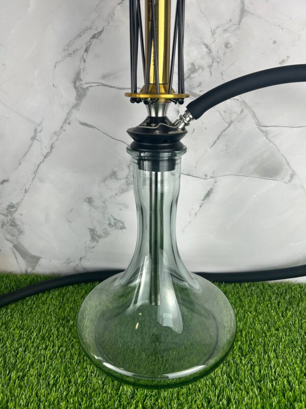 Кальян Trumpet Hookah Rider W-40 (уплотнитель) – Gold black Кальян Trumpet Hookah Rider W-40 (уплотнитель) – Gold black - 4
