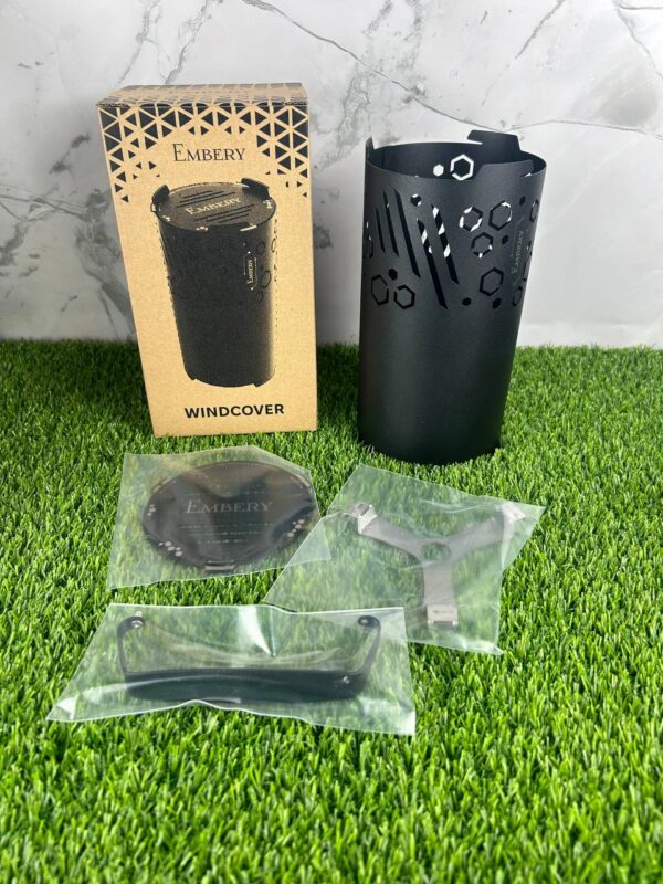 Ветрозащитный колпак для кальяна Embery Windcover – Black Ветрозащитный колпак для кальяна Embery Windcover – Black - 3
