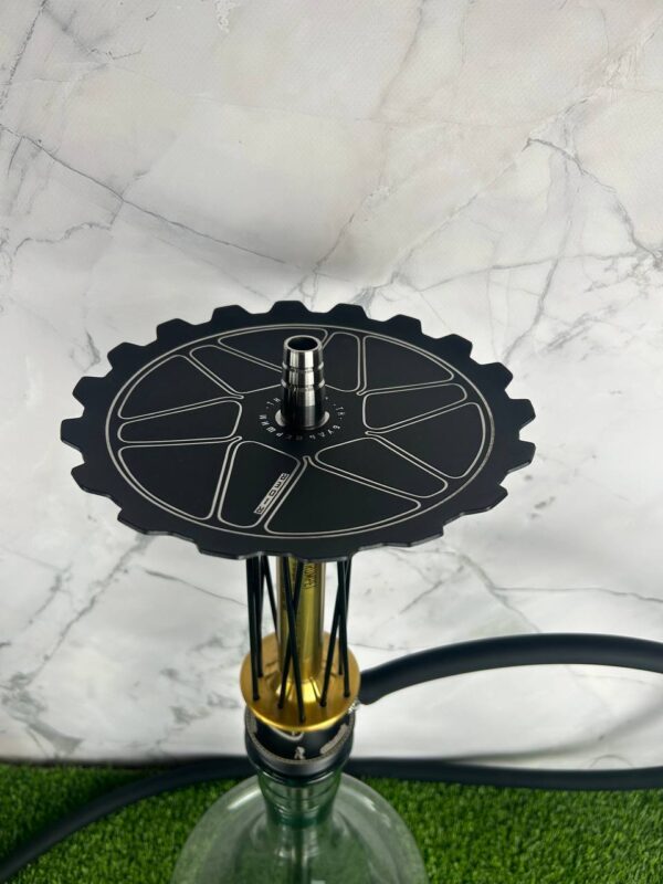 Кальян Trumpet Hookah Rider W-40 (уплотнитель) – Gold black Кальян Trumpet Hookah Rider W-40 (уплотнитель) – Gold black - 2