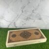 Нарды настольная игра деревянная 51х51 (Карпатские узоры) Нарды настольная игра деревянная 51х51 (Карпатские узоры) - 6