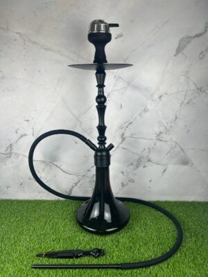 Кальян Oasis Hookah Black edition + чаша силиконовая + калауд лотос