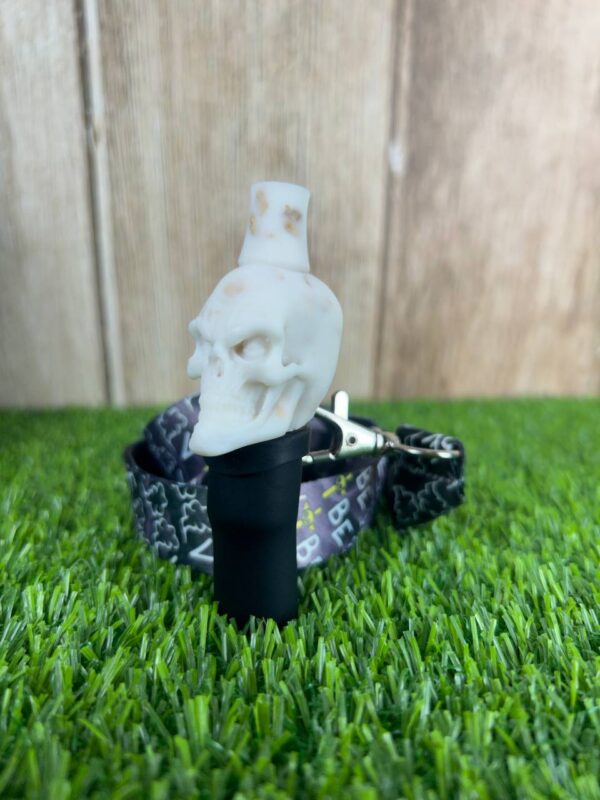 Персональный мундштук Vibe Hookah Skull White – Стиль и Индивидуальность Персональный мундштук Vibe Hookah Skull White – Стиль и Индивидуальность - 2