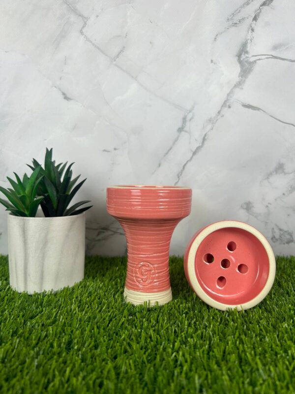 Чаша для кальяна GrynBowls Killer Glaze - Pink - 2