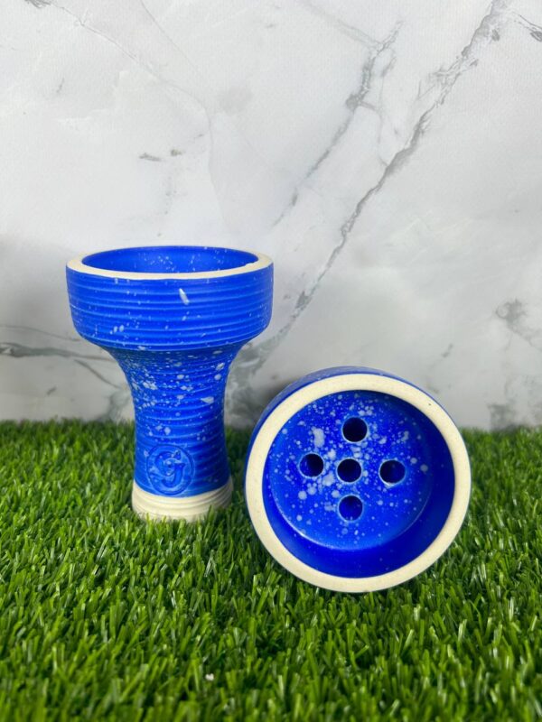 Чаша для кальяна GrynBowls Killer Glaze - Blue - 2