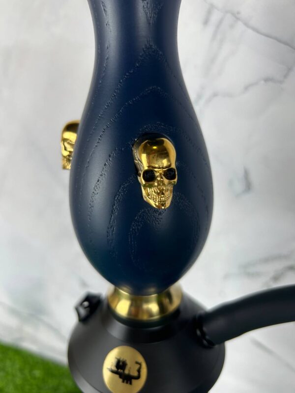 Кальян MAIDAN Skull Wood Blue Кальян MAIDAN Skull Wood Blue - 4