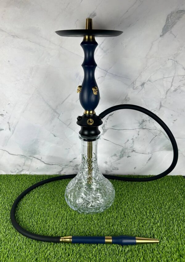 Кальян MAIDAN Skull Wood Blue Кальян MAIDAN Skull Wood Blue - 1