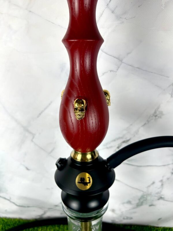 Кальян MAIDAN Skull Wood Red Кальян MAIDAN Skull Wood Red - 4