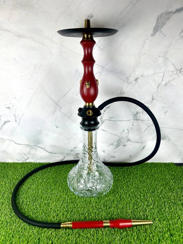 Кальян MAIDAN Skull Wood Red Кальян MAIDAN Skull Wood Red - 1