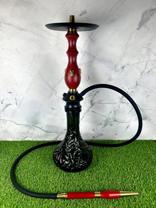Кальян MAIDAN Skull Wood Red Кальян MAIDAN Skull Wood Red - 2