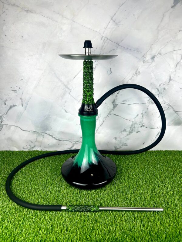Кальян Sunrise Hookah Windskull V2 Stone Green Rock Кальян Sunrise Hookah Windskull V2 Stone Green Rock - 5