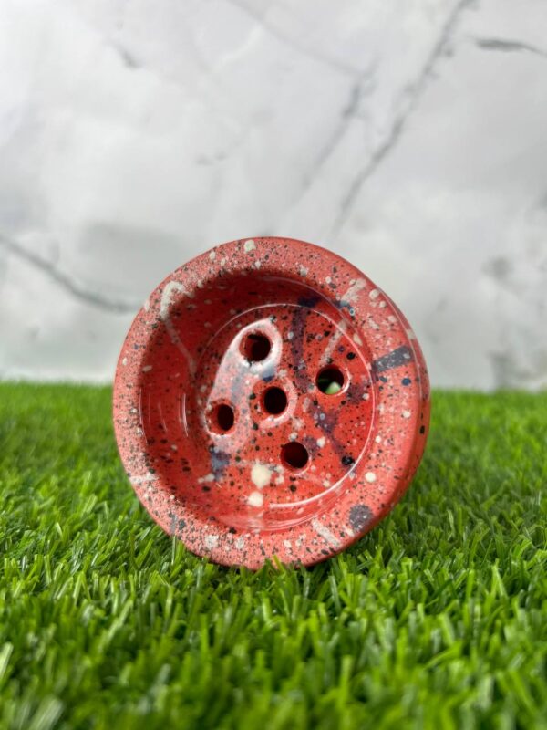 Чаша для кальяну Hustle Killer Glaze - Red Чаша для кальяну Hustle Killer Glaze - Red - 3