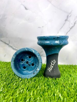 Чаша для кальяна Hustle Killer Glaze - Blue