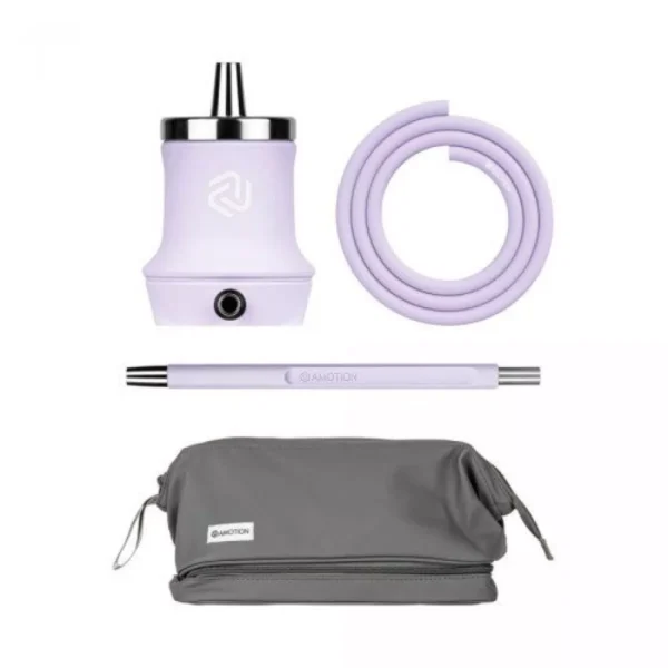 Кальян Amotion Roam – Mauve Travel Hookah компактного формата Кальян Amotion Roam – Mauve Travel Hookah компактного формата - 1