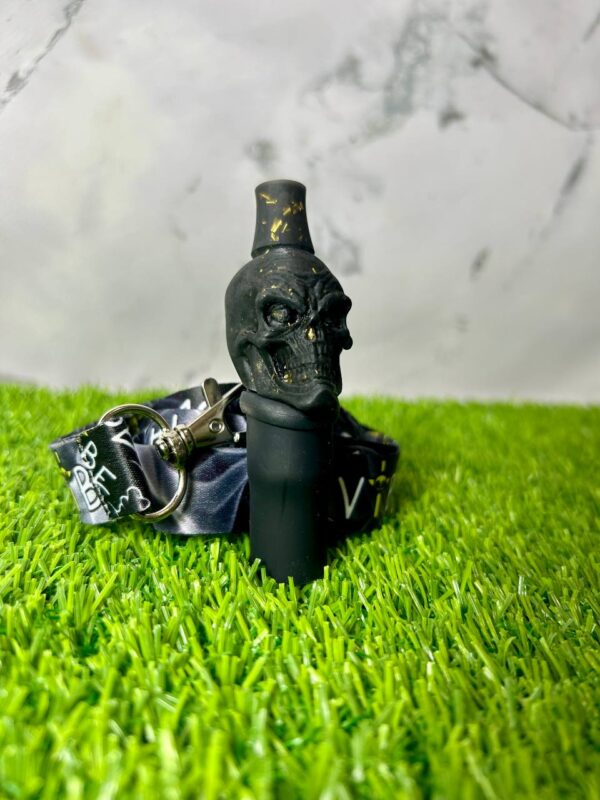 Персональный мундштук Vibe Hookah Skull Black– Стиль и Индивидуальность - 1