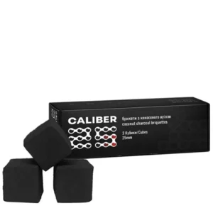Уголь кокосовый Caliber Mini 3шт - В Коробке (Калибр)
