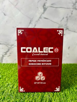 Вугілля кокосове COALECO 1кг/72шт - В коробці (Коалеко)