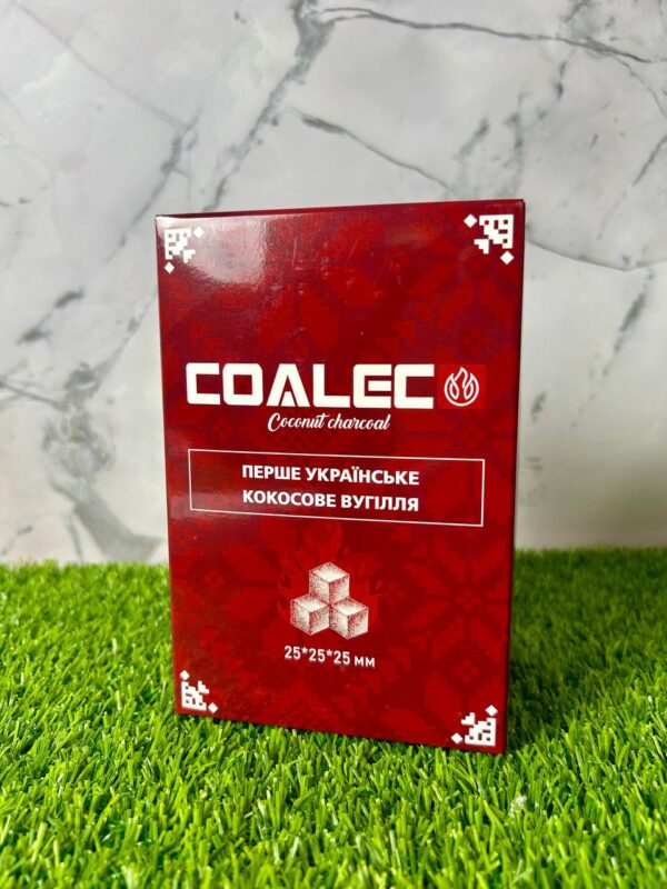 Уголь кокосовый COALECO 1кг/72шт - В коробке (Коалеко) - 2