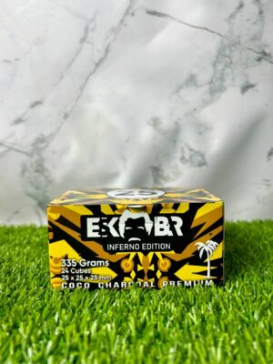 Вугілля кокосове Eskobar 0.35кг/24шт - У Коробці (Ескобар)