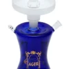 Кальян Ager Temple Mini, скляний, 36 см, синій, у кейсі Кальян Ager Temple Mini, скляний, 36 см, синій, у кейсі - 4