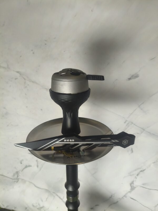 Кальян ATMOS Wood Steel Black – комплект Кальян ATMOS Wood Steel Black – комплект - 2