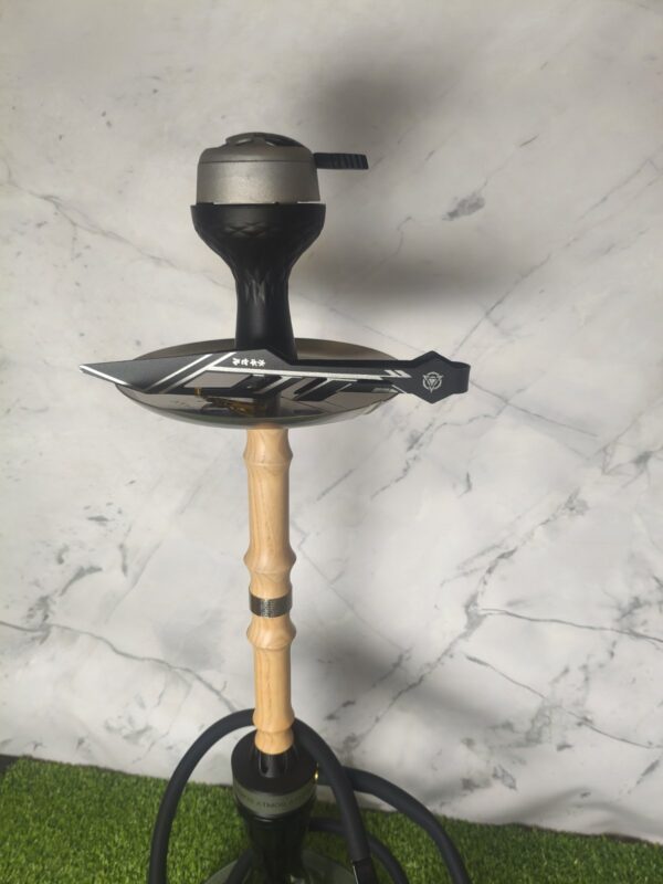 Кальян ATMOS Wood Steel Brown — комплект Кальян ATMOS Wood Steel Brown — комплект - 2